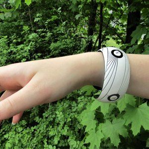 Vintage art deco cuff bracelet